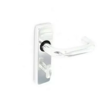 Securit S3026 Aluminium Round Bar Bathroom Handle