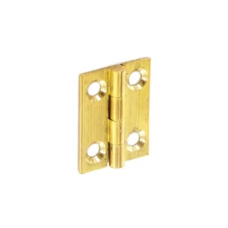 Securit B4201 Self Coloured Brass Butt Hinges 25mm