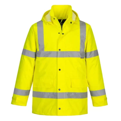 Safety Yellow Mens Waterproof Jacket - XX Large