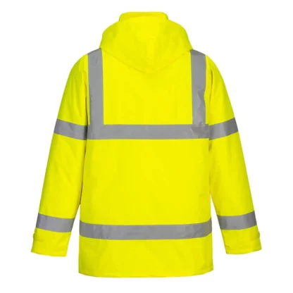 Safety Yellow Mens Waterproof Jacket - XX Large - Image 2