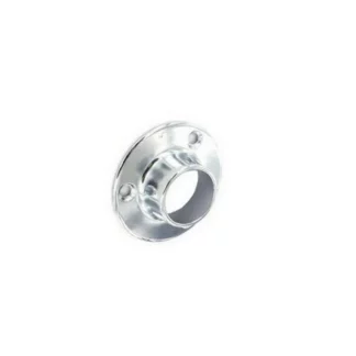 Securit S5562 25mm End Sockets | Chrome, 2-Pack