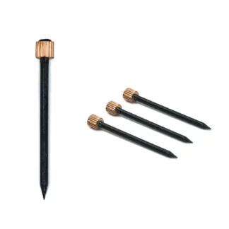 Securit S6205 Brass Headed Picture Pins | 4-Pack