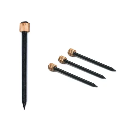 Securit S6205 Brass Headed Picture Pins | 4-Pack