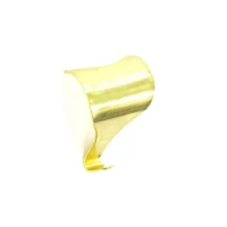 Securit S6219 50mm Moulding Brass Hooks | 2-Pack