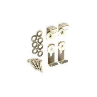 Securit S6810 Adjustable Mirror Brackets | Nickel Plated, Full Set