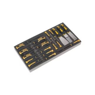 Sealey Tool Tray with Hook & Scraper Set 18pc