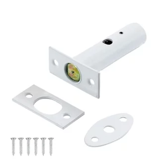 White 55mm Mortice Door Window Rack Bolt