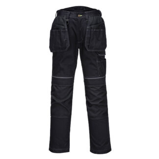 Portwest T602 30"R Black Holster Work Trousers