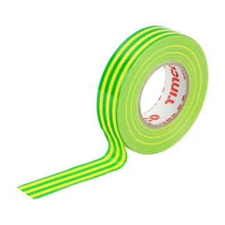 Yellow/Green 18mm x 25m TIMCO PVC Electrical Insulation Tape