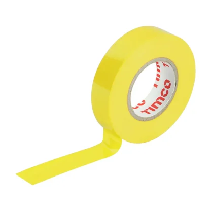 19mm x 33m Yellow Ultratape PVC Electrical Insulation Tape - Image 3