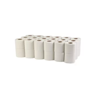 2 Ply 300 Sheet Roll Quality White Toilet Roll