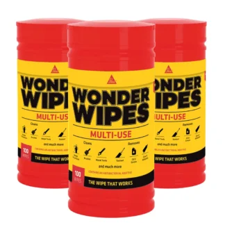 Sika Wonder Wipes - 3-Pack, Tubs of 100 (Total 300)