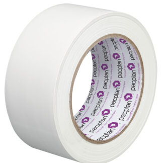 White 33m Self-Adhesive Hazard Tape