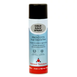 Pro-Cote - Cold Galvanising, Tough Industrial Spray Paint - 500ml