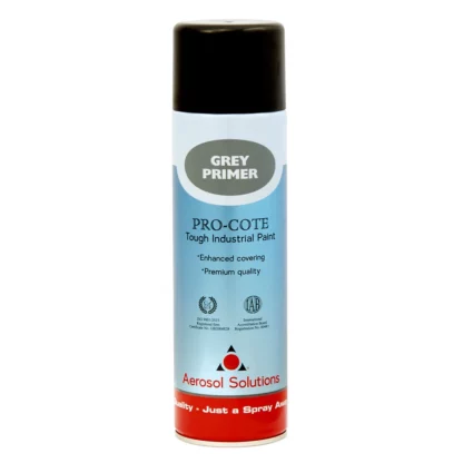 Pro-Cote - Grey Primer, Tough Industrial Spray Paint - 500ml