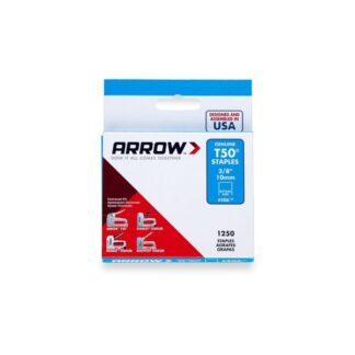 Arrow T50 Staples 10mm 3/8" (1250 Box)