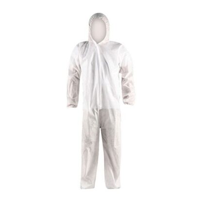 Beeswift Disposable White Coverall Large