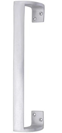 Securit Pull Handle Oval Grip Silver