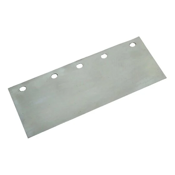 Floor Scraper Blade (12in) 5 Hole - Faithfull