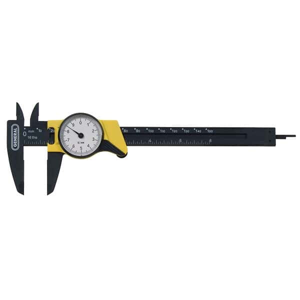 150mm Dial Caliper Carbon Fiber