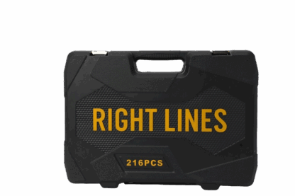 Right Lines 216pcs Full Metric Socket Set | Chrome Vanadium Steel - Image 3