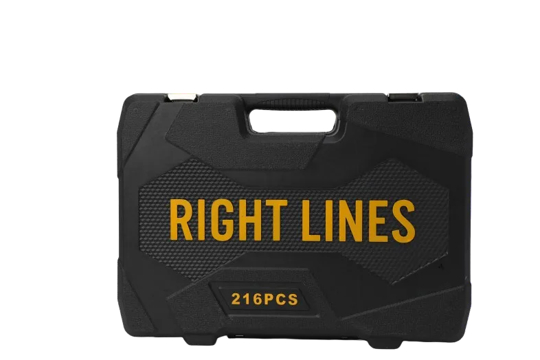 Right Lines 216pcs Full Metric Socket Set | Chrome Vanadium Steel - Image 3