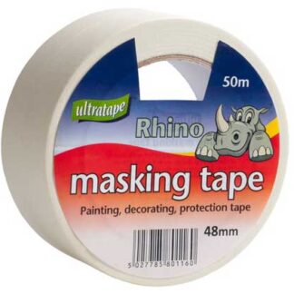 48mm x 50m Rhino Ultratape Masking Tape