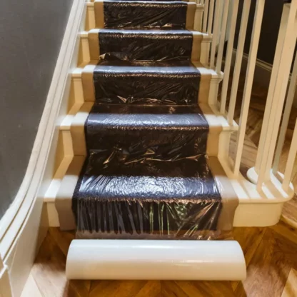 Norden Clear Carpet Protection - 0.6m x 100m Roll - Image 2