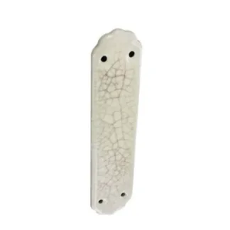 Securit Ceramic Finger Plate- cracked