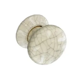 Securit -Cracked Ceramic Victorian Door Knob