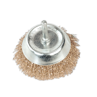 Sealey Crimped Wire Cup Brush Ø75mm