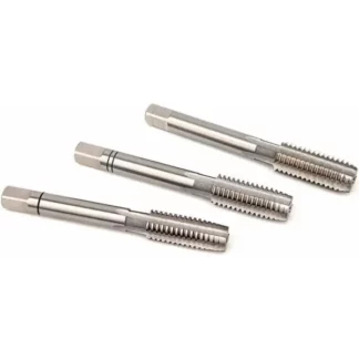Volkel M10 x 1.5mm Taper / Second / Plug Hand Taps, 3-Pack