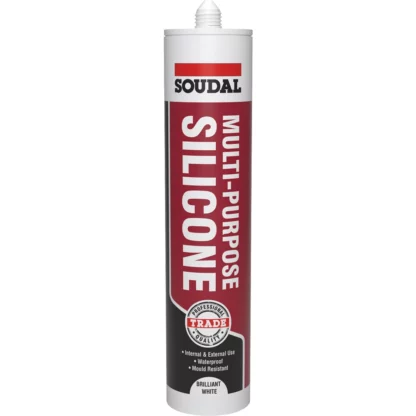 Soudal Multi-Purpose Clear Trade Silicone - 270ml