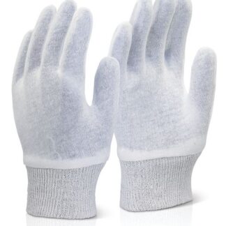 Stockinette Cotten Glove Knitted Cuff