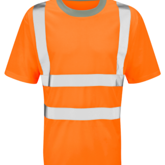 Orange High-Vis T-Shirt - Large (Equivalent to Portwest RT23)