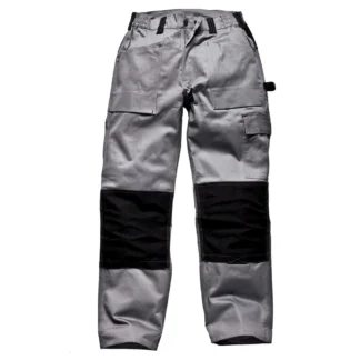 Dickies WD4930 Grey / Black 38"R Grafter Work Trousers